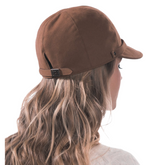 Sombrero Genuino de Diseñador Eric Javits NY - Mika - Color Café.